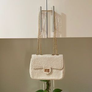 VICI Tweed Crossbody Bag